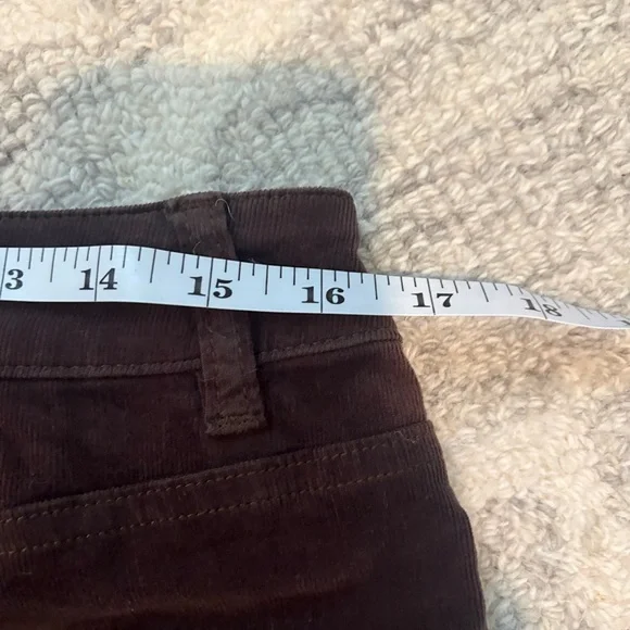 Sanctuary Chocolate Corduroy Pants Size 32 - Picture 6 of 7